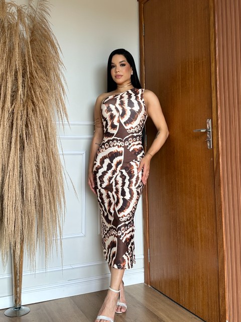 VESTIDO BORBOLETA MIDI OMBRO SÓ