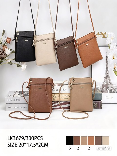 Bolsa feminina moderna e casual
