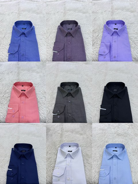 Camisa Social Mitong Tecido Parece Algodão Não Amassa