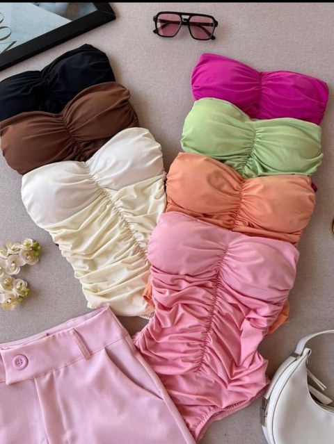 Body Drapeado Franzindo com Bojo