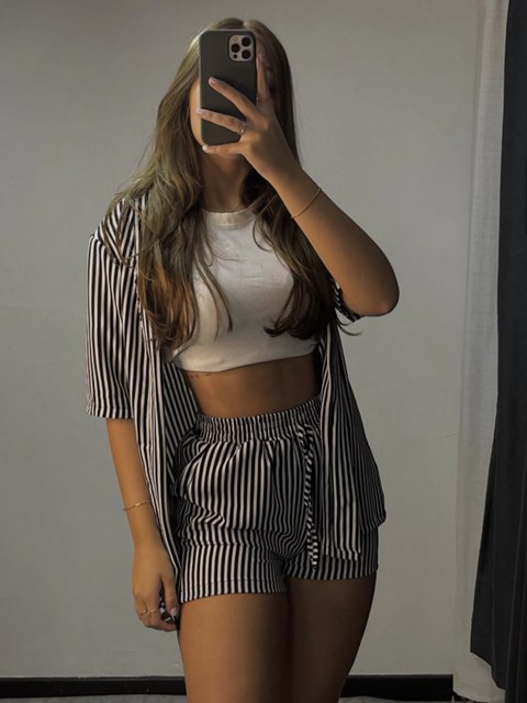 Conjunto short + Kimono NOVA COLEÇÃO PRIMAVERA VERÃO