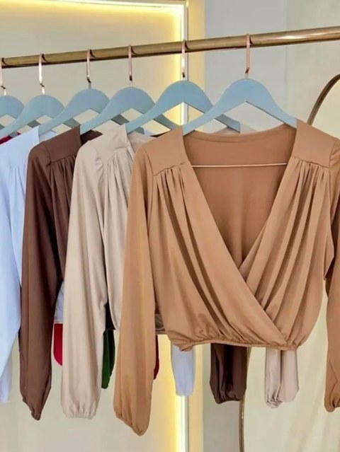 Blusa Transpassada