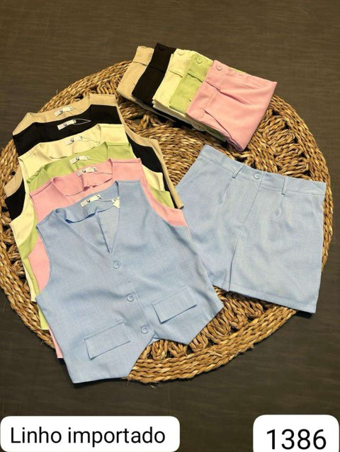 Conjunto colete ➕short ‼️Promoção‼️