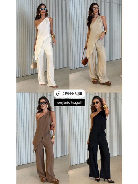 Conjunto linho calça forrada ‼️Promoção P‼️