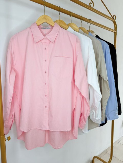 Camisa Max Oversized Estilo Minimalista e Despojado