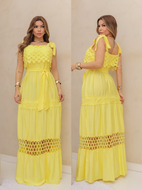 Vestido longo QT591