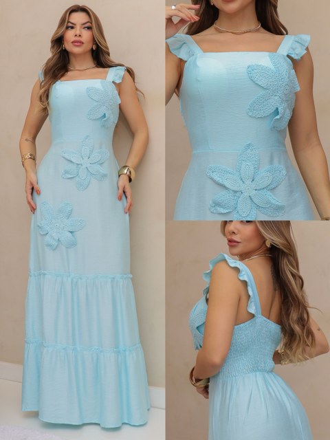 Vestido longo QT596