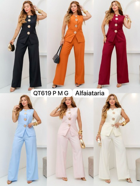 conjunto de alfaiataria  QT619