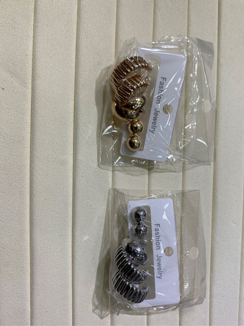 brincos kit 3pcs