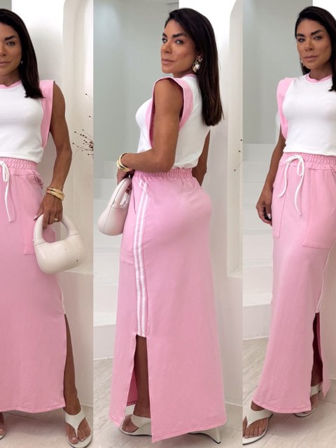 Conjunto bicolor regata