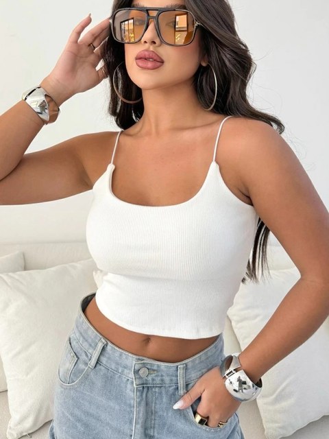 Regata Cropped Feminino ⭐