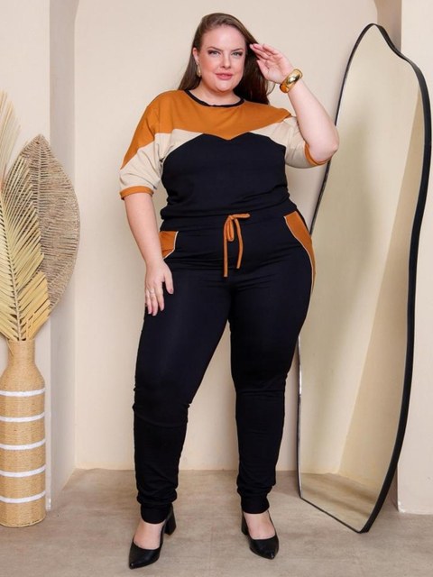 Conjunto Feminino Plus Size ⭐