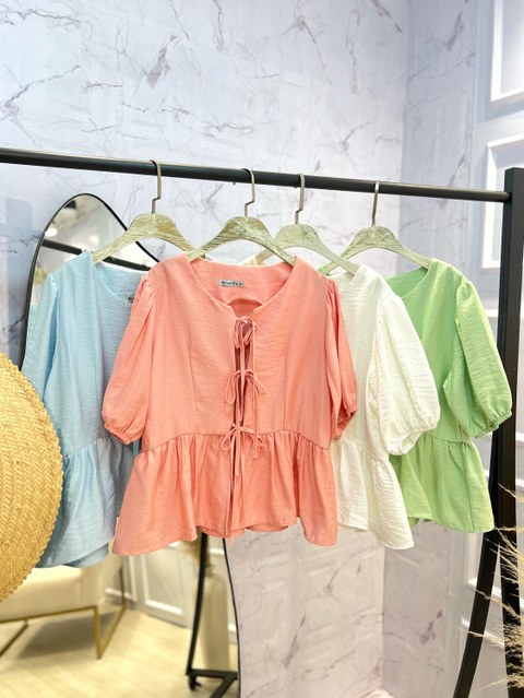 Blusinha de Laço Lisa S2077