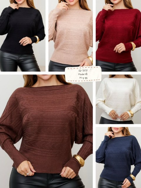 Blusa modal manga morcego