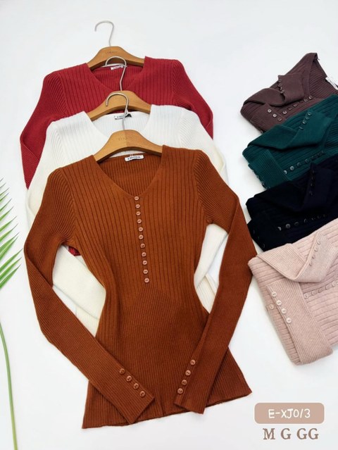 Blusa modal manga longa