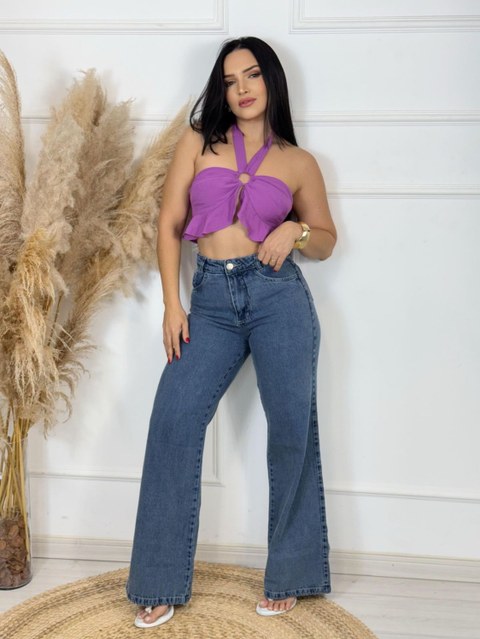 Calça Jeans Azul Médio