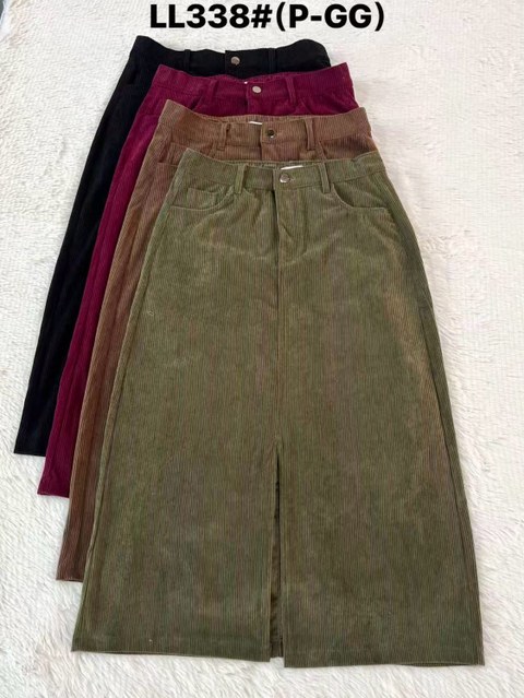 saia midi com elastano shu loja