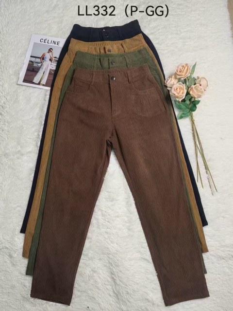 calça de veludo com elastano shu loja