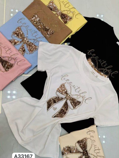 T-shirt manga curta shu loja