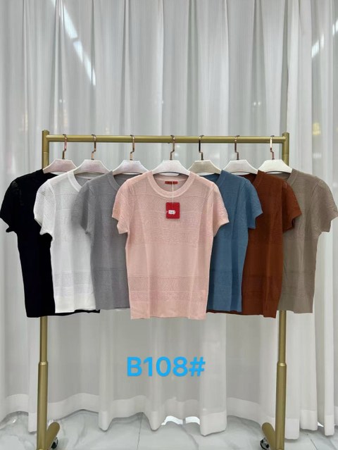 Blusa manga curta fresco