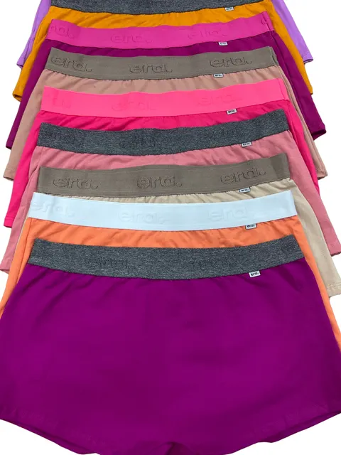 Kit 30 Calcinha Box Feminina Algodão