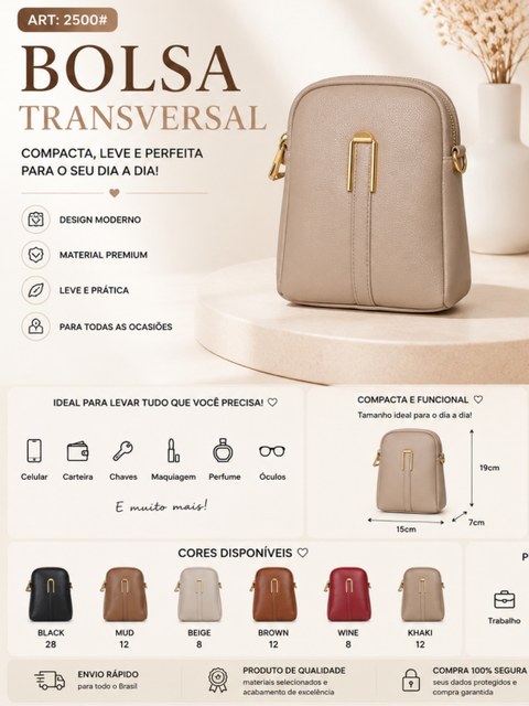 Bolsa feminina 2500