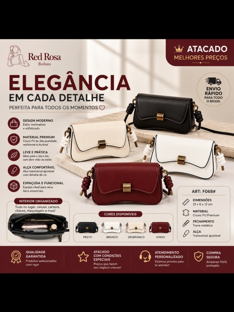 Bolsa feminina F068