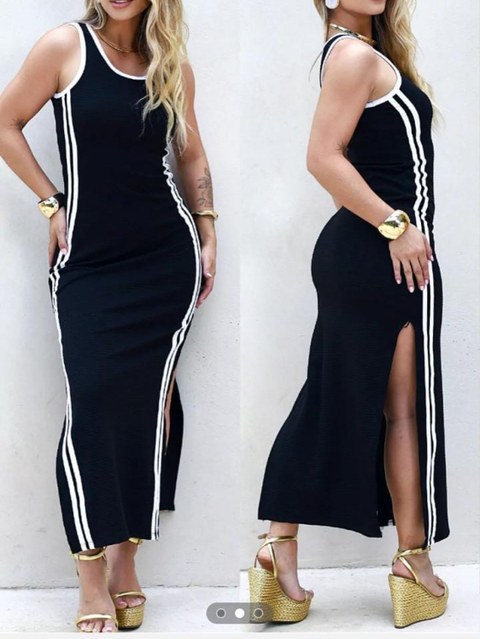 Vestido listra
