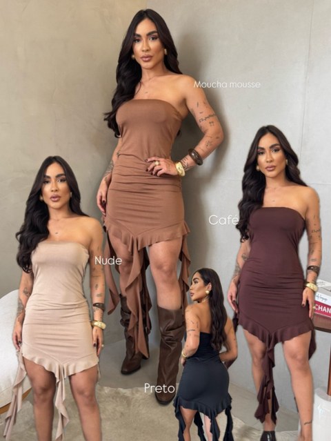 Vestido moda country