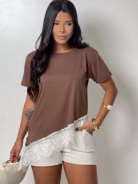 Blusa renda