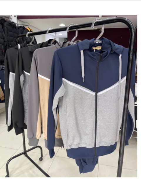 CONJUNTO MASCULINO COM ELASTANO