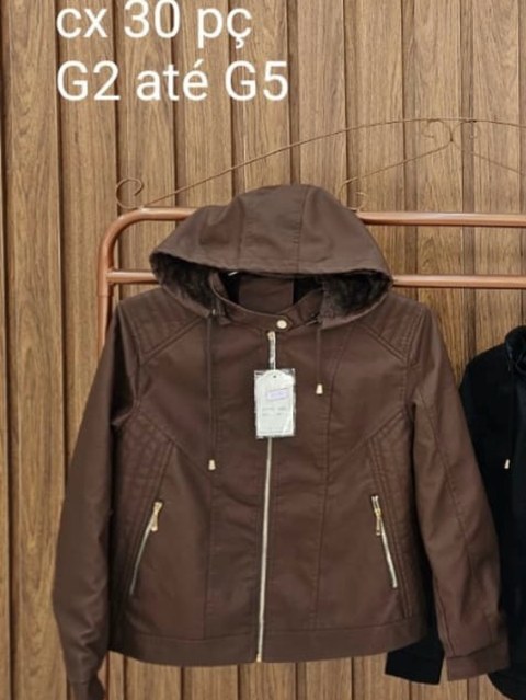 Jaqueta coro feminina plus size