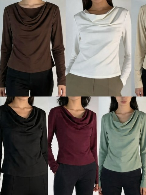 Blusa decido com elastano social novidade linda