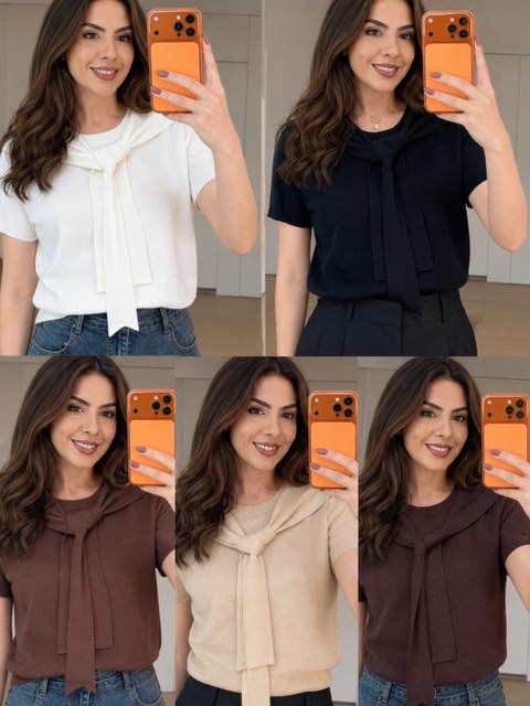 Blusa motal macio com capa curta solda  2 ps social linda