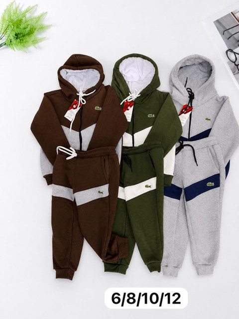 Conjunto moletom flanelado 2 cabos infantil e juvenil