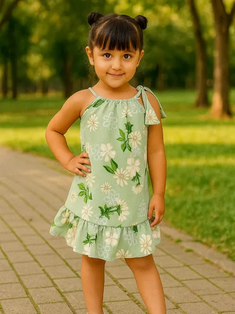Conjunto infantil cropped e saia (07)