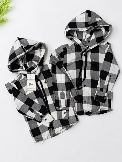 Camisa xadrez masculina infantil e juvenil 1 linha