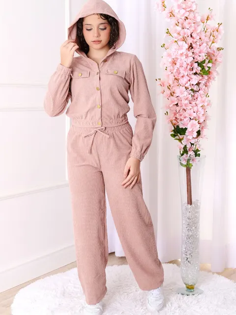 Conjunto juvenil calça e blusa com touca (32)