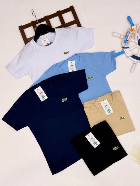 Camiseta Masculina infantil e juvenil 1 linha