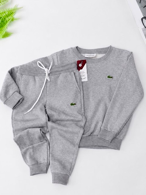Conjunto moletom flanelado careca 2 cabos