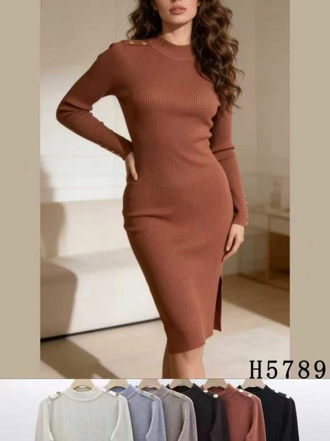 vestido de modal grosso importado