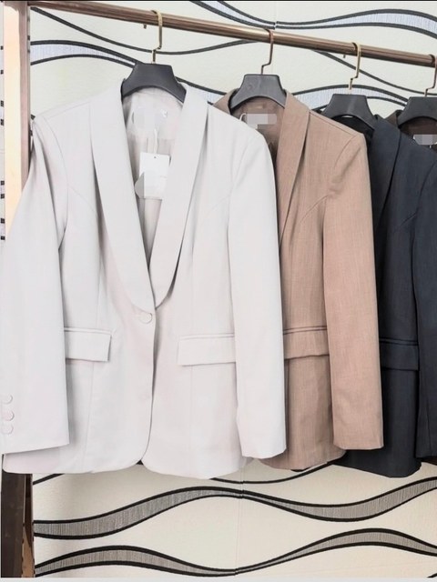 E69#blazer social forrado importado