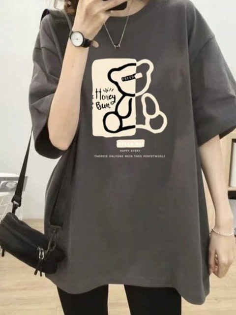 blusa oversized camiseta feminina 100% algodão plus-size