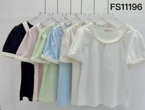 Blusa manga curta feminina   Enzo