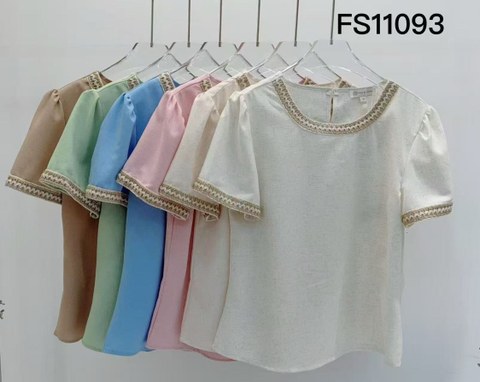 Blusa manga curta feminina Enzo