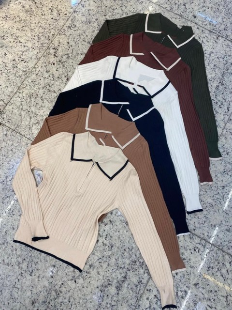 Blusa de modal feminina    Enzo
