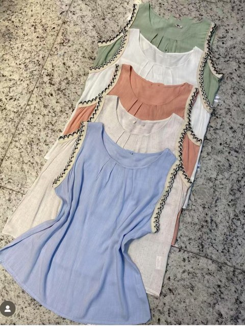 Sem manga feminina Enzo