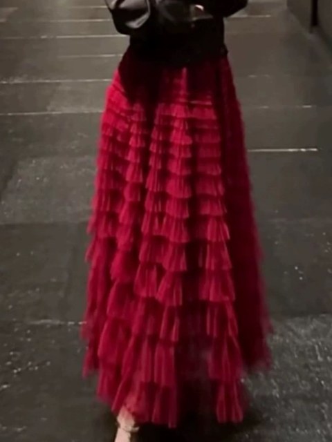 Saias de camadas