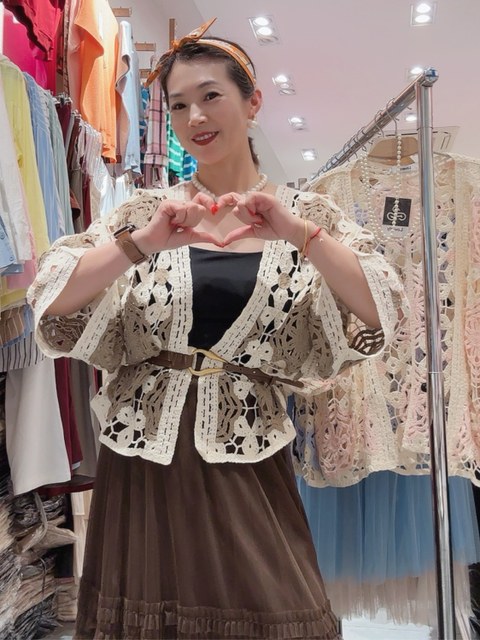 Blusa de crochê colorido