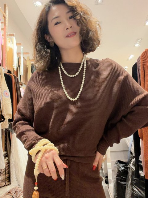 Conjunto de motal manga morcego Calça flare